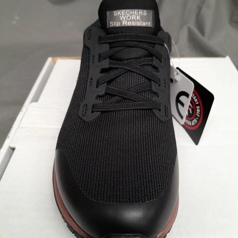 SKETCH SQUAD  WORK TRAINER BLACK SIZE 5