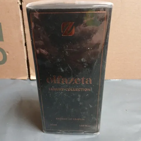 BOXED AND SEALED OLFAZETA LUXURY COLLECTION EXTRAIT DE PARFUM 50ML