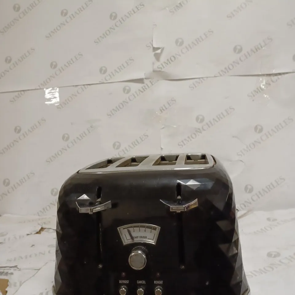 DE'LONGHI BRILLANTE CTJ4003BK 4-SLICE TOASTER