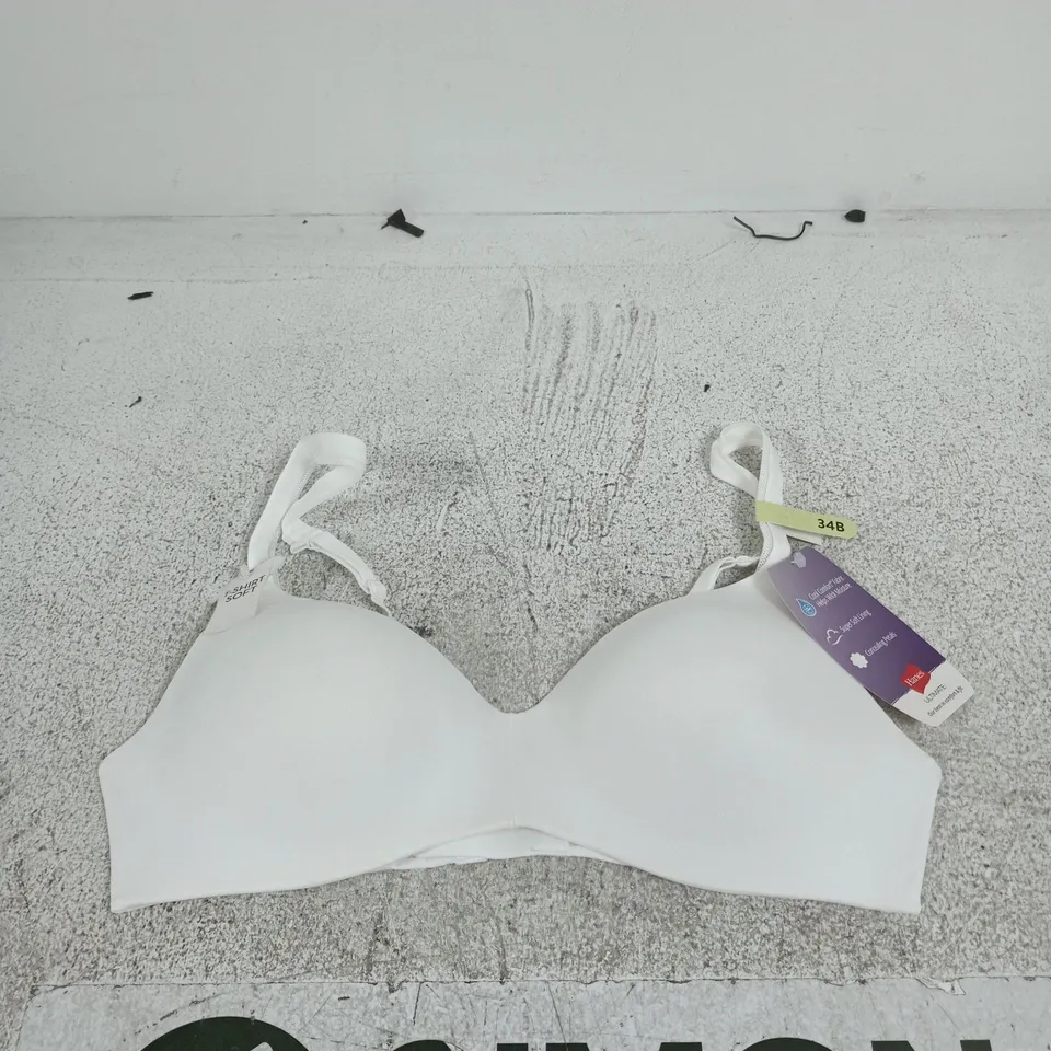 HANES ULTIMATE WOMEN'S BRA – WHITE, UK 34B