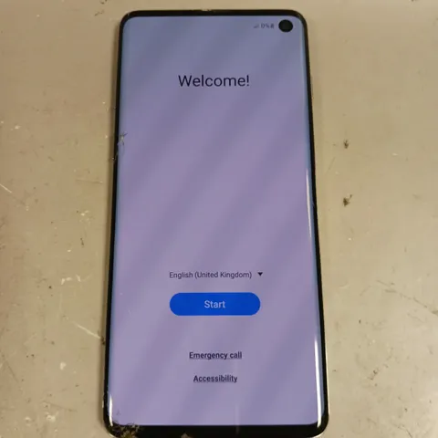 SAMSUNG GALAXY S10 SMARTPHONE