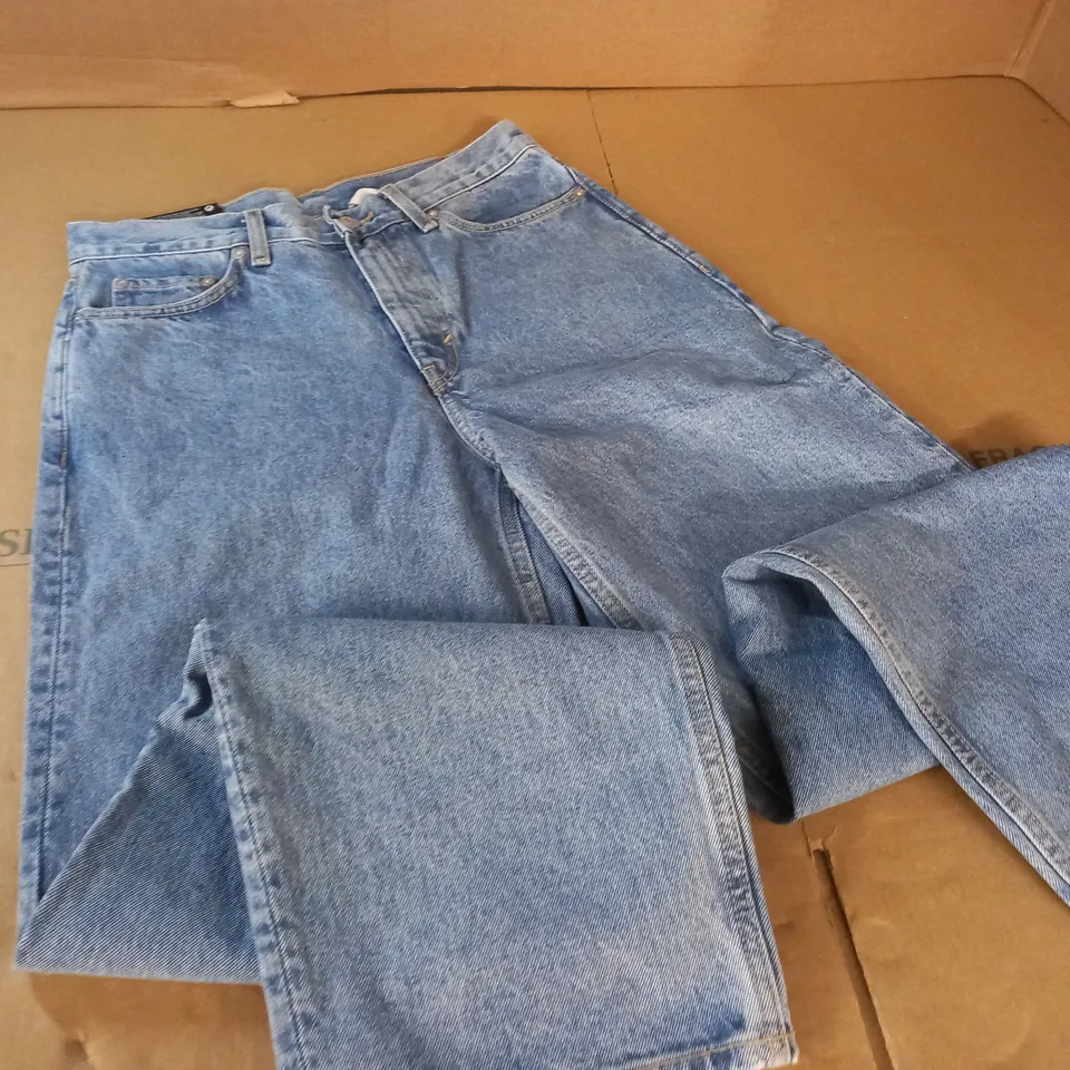 weekday mid loose straight jeans - 27/30