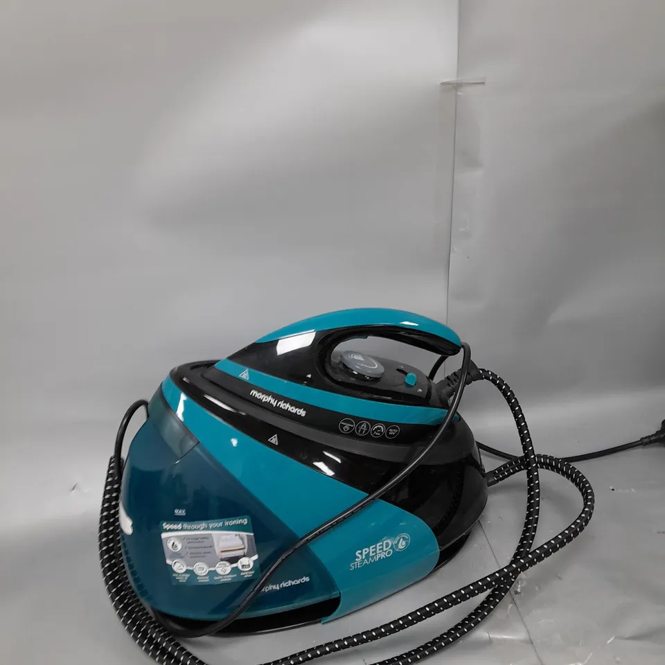 BOXED MORPHY RICHARDS 332101 AUTO CLEAN SPEED STEAM PRO 7 BAR STEAM GENERATOR IRON