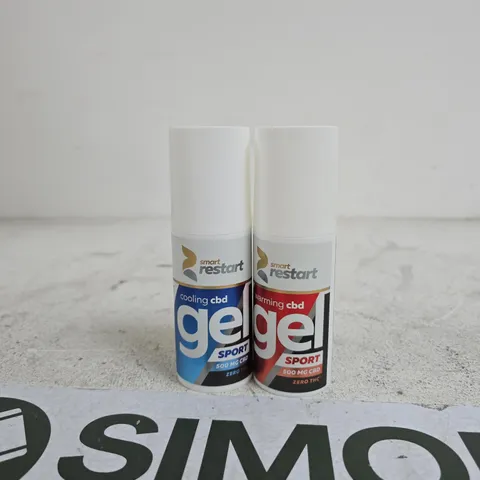 REAKIRO SMART RESTART WARMING & COOLING CBD GEL DUO 500MG 100ML