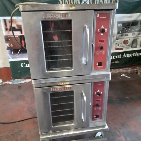 BLODGETT COMMERCIAL STAINLESS STEEL DOUBLE STACKED CONVECTION OVEN CTB-1