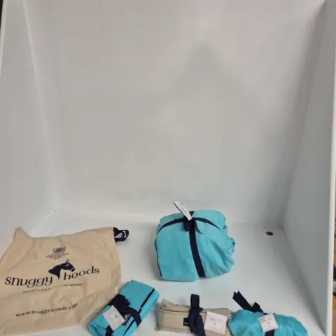 SNUGGY HOODS HORSE RUG SET (SIZES PICTURED) 