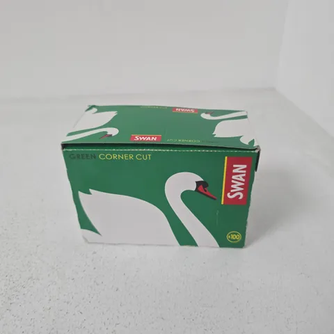 3 X SWAN GREEN ROLLING PAPER