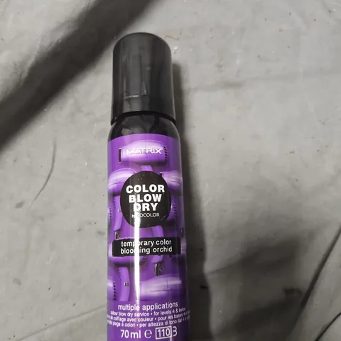 BOX OF APPROXIMATELY 24 MATRIX COLOR BLOW DRY TEMPORARY COLOR – BLOOMING ORCHID, 70ML