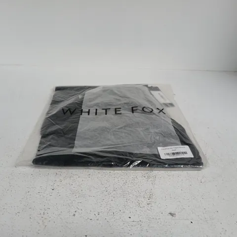 WHITE FOX LUXURIOUS GIRL TRACK PANTS SMALL BLACK