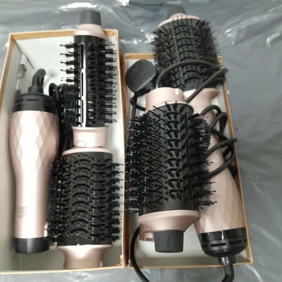 LOT OF 2 UNBOXED REVAMP VOLUME & STYLE 1200W HOT AIR STYLERS