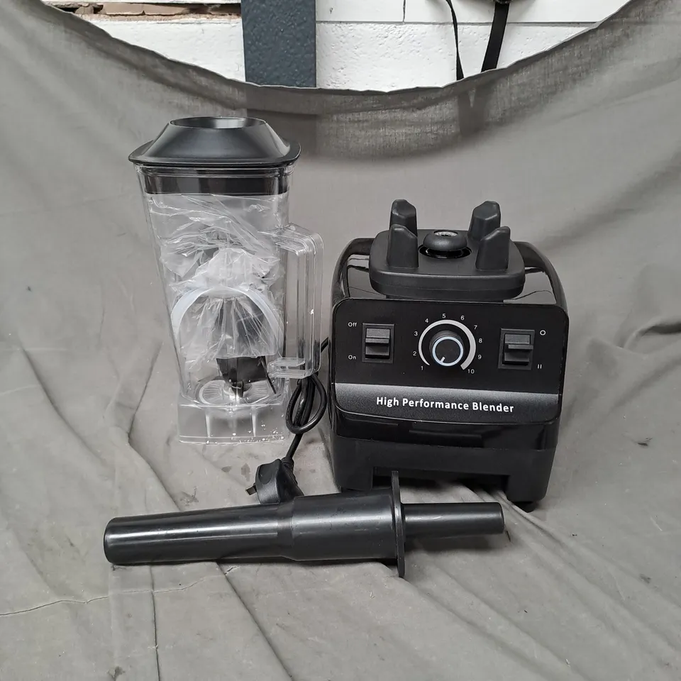 HIGH PERFORMANCE BLENDER IN BLACK