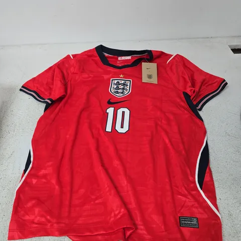 NIKE ENGLAND MEN'S FOOTBALL JERSEY – BELLINGHAM 10, SIZE M