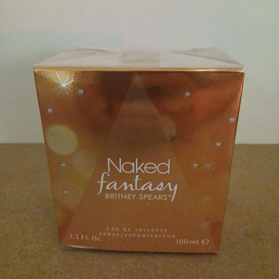 BOXED AND SEALED NAKED FANTASY BY BRITNEY SPEARS EAU DE TOILETTE 100ML