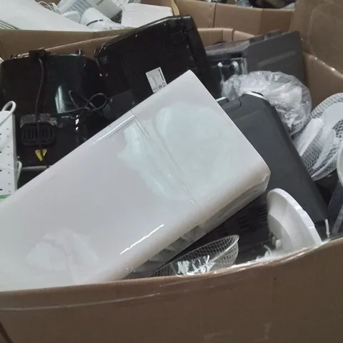 PALLET CONTAINING A LARGE QUANTITY OF ELECTRICAL PRODUCTS TO INCLUDE;AIR COOLER,FAN,EXTENSION LEAD,AIR FRYER,KETTLE