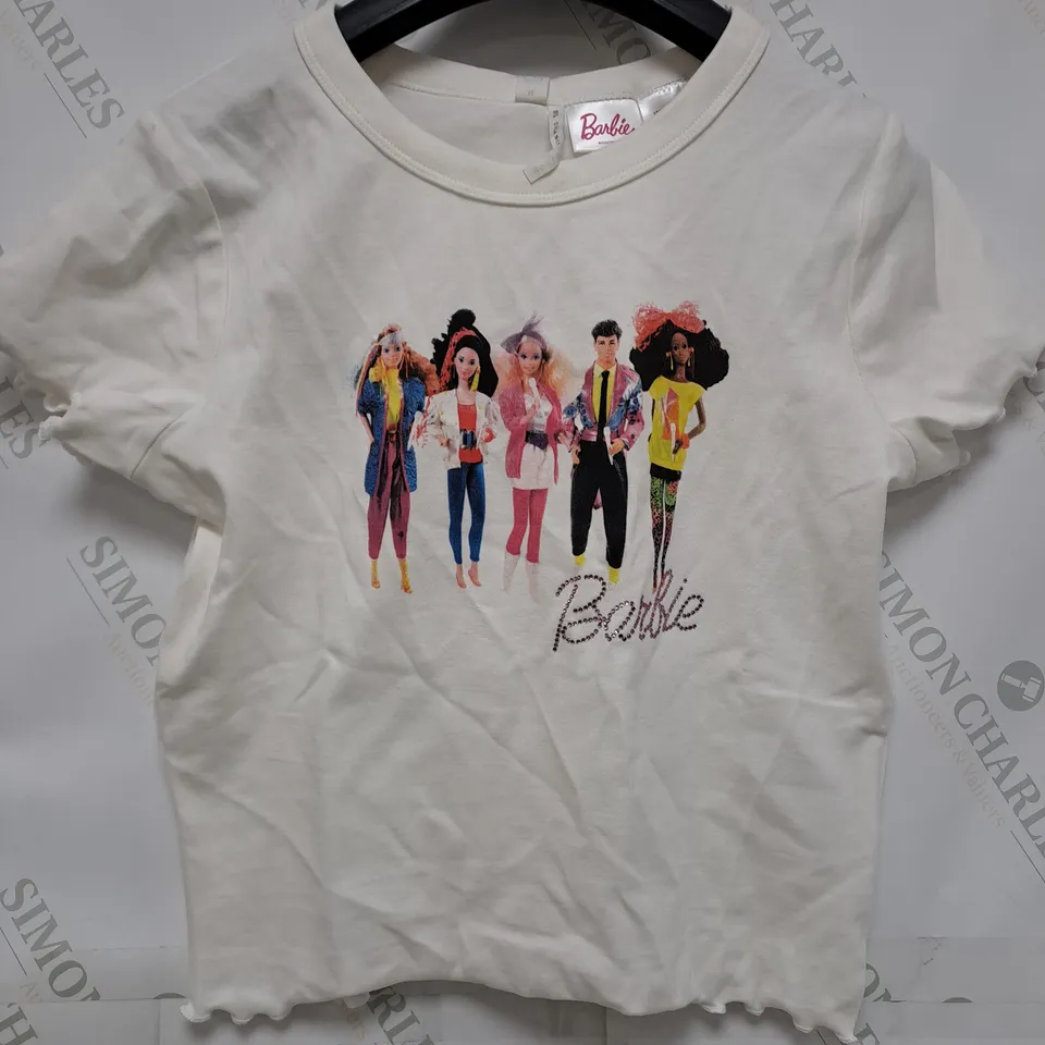 10 ASSORTED NEW CLOTHING ITEMS TO INCLUDE CROPPED BARBIE TOP, BIKINI TOP, BIKINI BOTTOMS, ETC