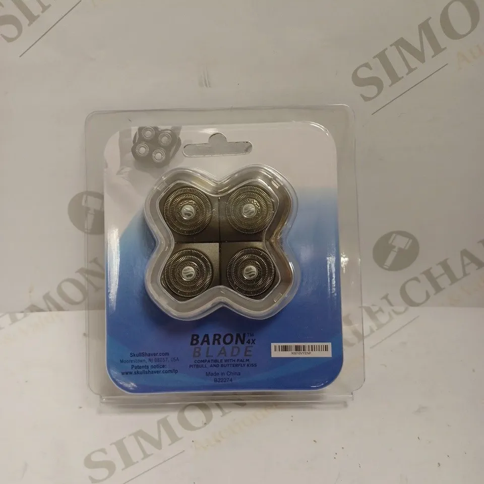 SKULL SHAVER BARON 4X BLADE 