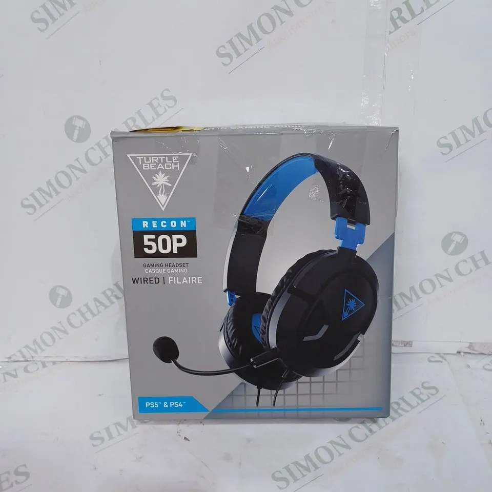 TURTLE BEACH RECON 50P PS4/PS5 GAMING HEADSET 