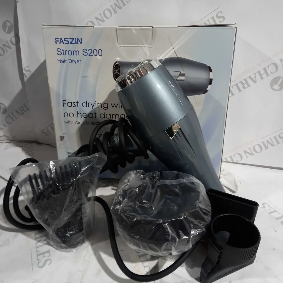 BOXED FASZIN STORM S200 HAIR DRYER