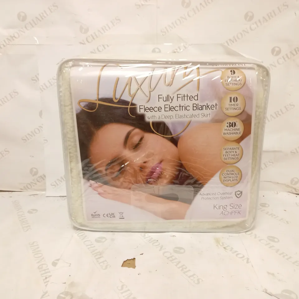 HOMEFRONT ELECTRIC BLANKET DUAL CONTROL KING SIZE