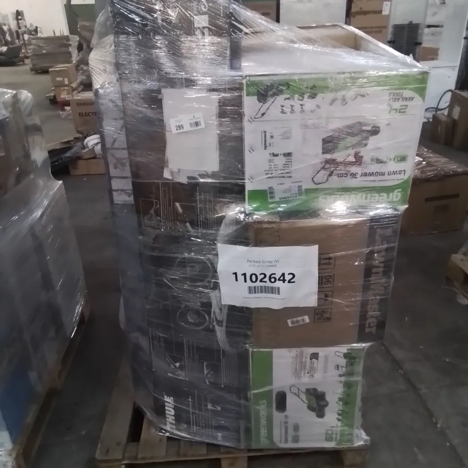 PALLET CONTAINING APPROXIMATELY 19  RAW ELECTRICAL ITEMS TO INCLUDE: