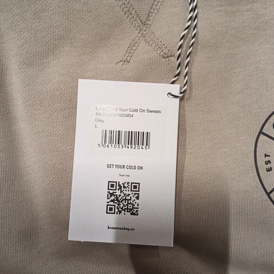 BRAND NEW BRASS MONKEY SWEATS - SIZES & COLOURS VARY APPROXIMATELY 12 