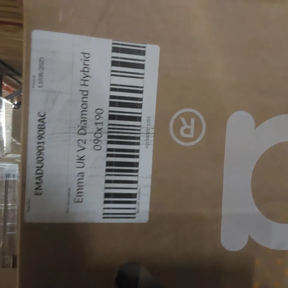 BRAND NEW BOXED EMMA UK V2 DIAMOND HYBRID 90 x 190CM SINGLE MATTRESS 