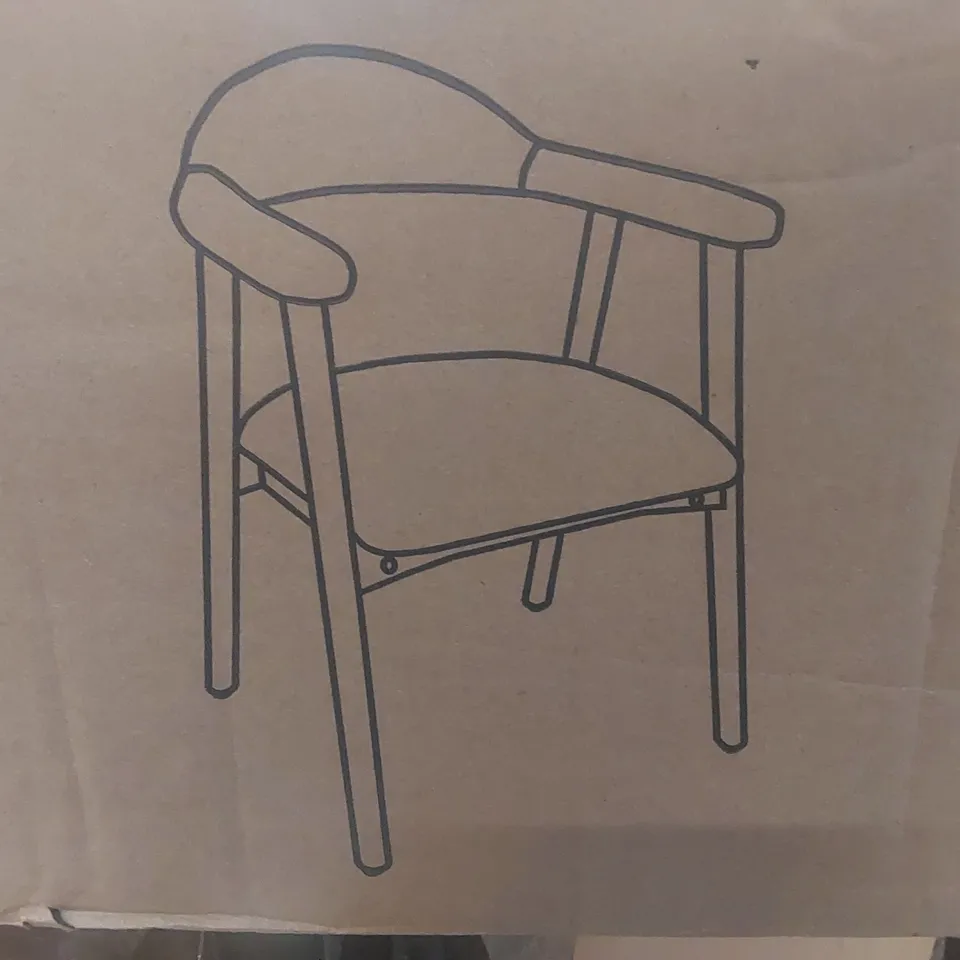 BOXED SET OF 2 DINING CHAIRS