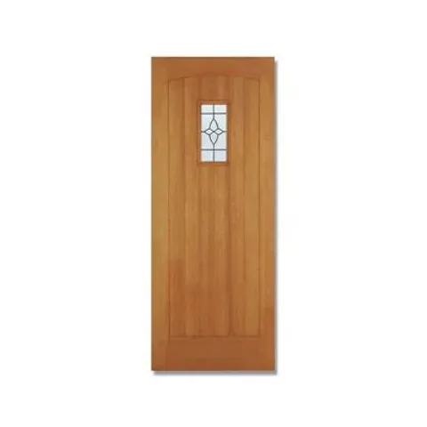 BOXED COTTAGE GLAZED HARDWOOD EXTERNAL DOOR (1 BOX)