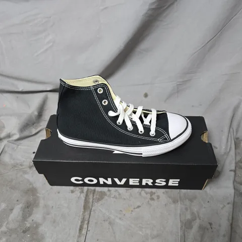 CONVERSE CHUCK TAYLOR ALL STAR HIGH-TOP SNEAKERS – BLACK SIZE 1.5
