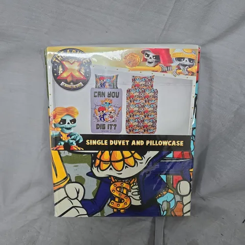 CAN YOU DIG IT TREASURE X DUVET SET - SINGLE