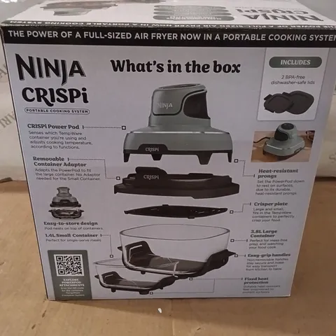 BOXED NINJA CRISPI PORTABLE COOKING SYSTEM - 241127