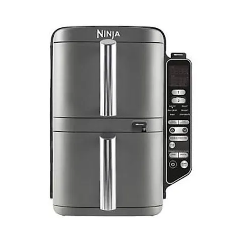 OUTLET NINJA DOUBLE STACK XL 2 DRAWER 9.5L AIR FRYER WITH SMART COOK SL451UK
