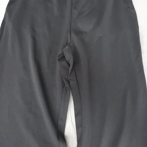 JULIEN MACDONALD TROUSERS IN BLACK W. GOLD EFFECT DETAILS SIZE 14
