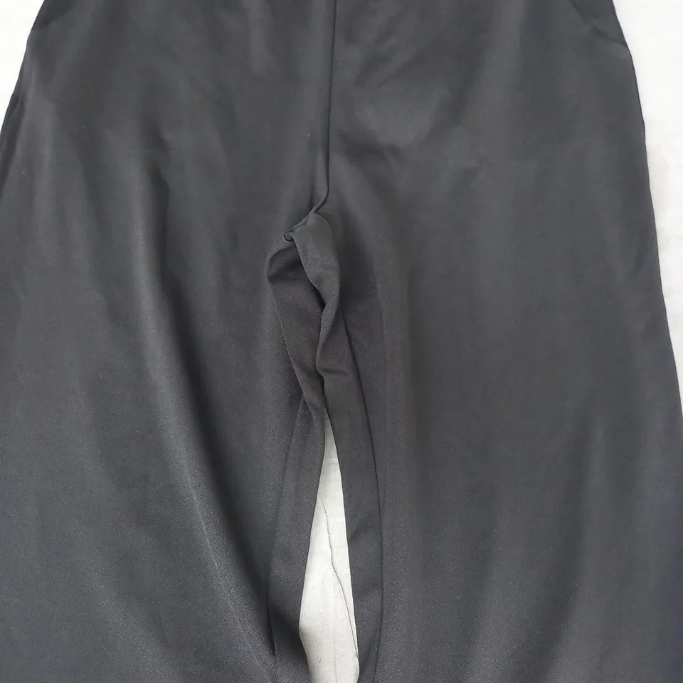 JULIEN MACDONALD TROUSERS IN BLACK W. GOLD EFFECT DETAILS SIZE 14