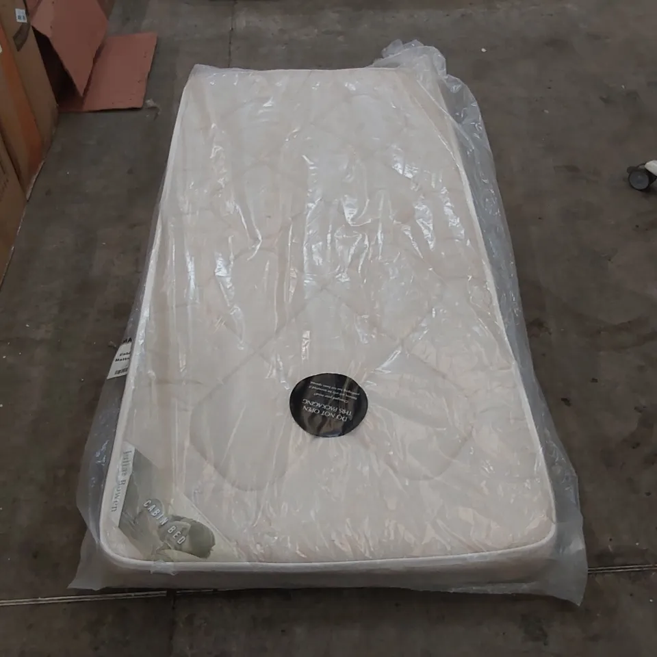 QUALITY BAGGED JULIAN BOWEN 3FT SINGLE CABIN MATTRESS 