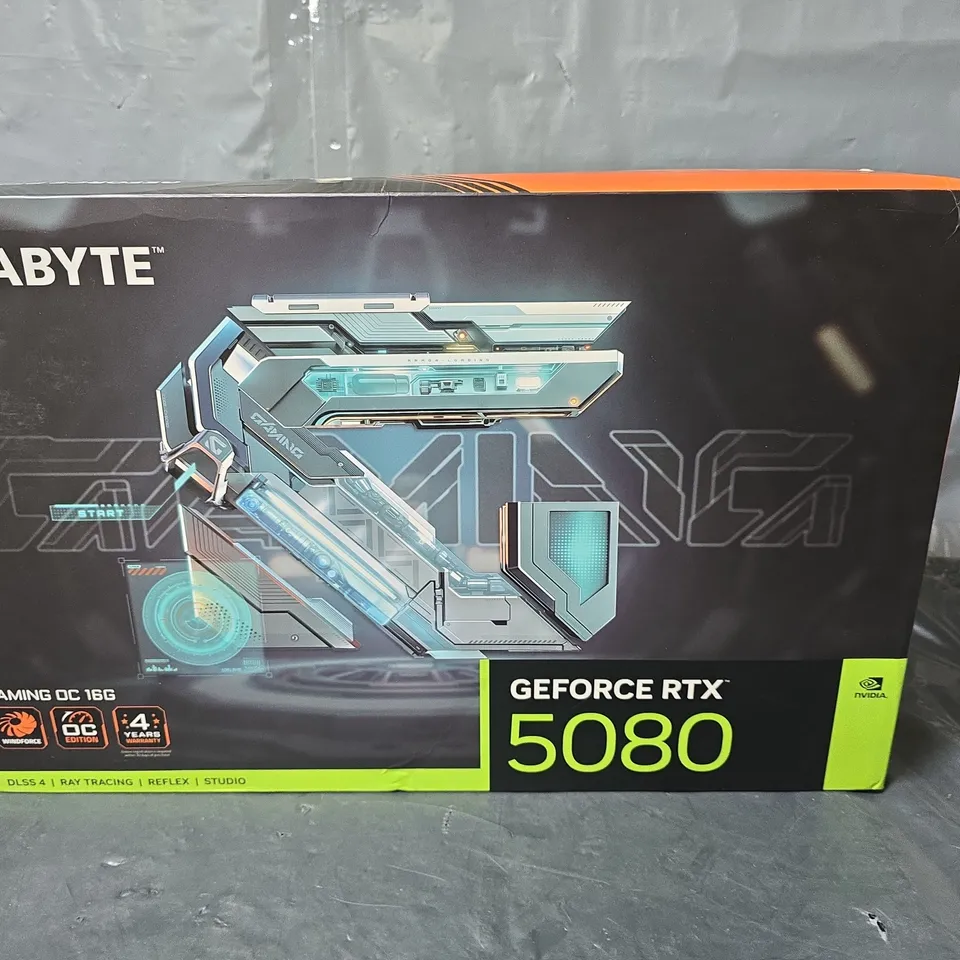 GIGABYTE RTX 5080 16GB GAMING OVERCLOCKED GRAPHICS CARD
