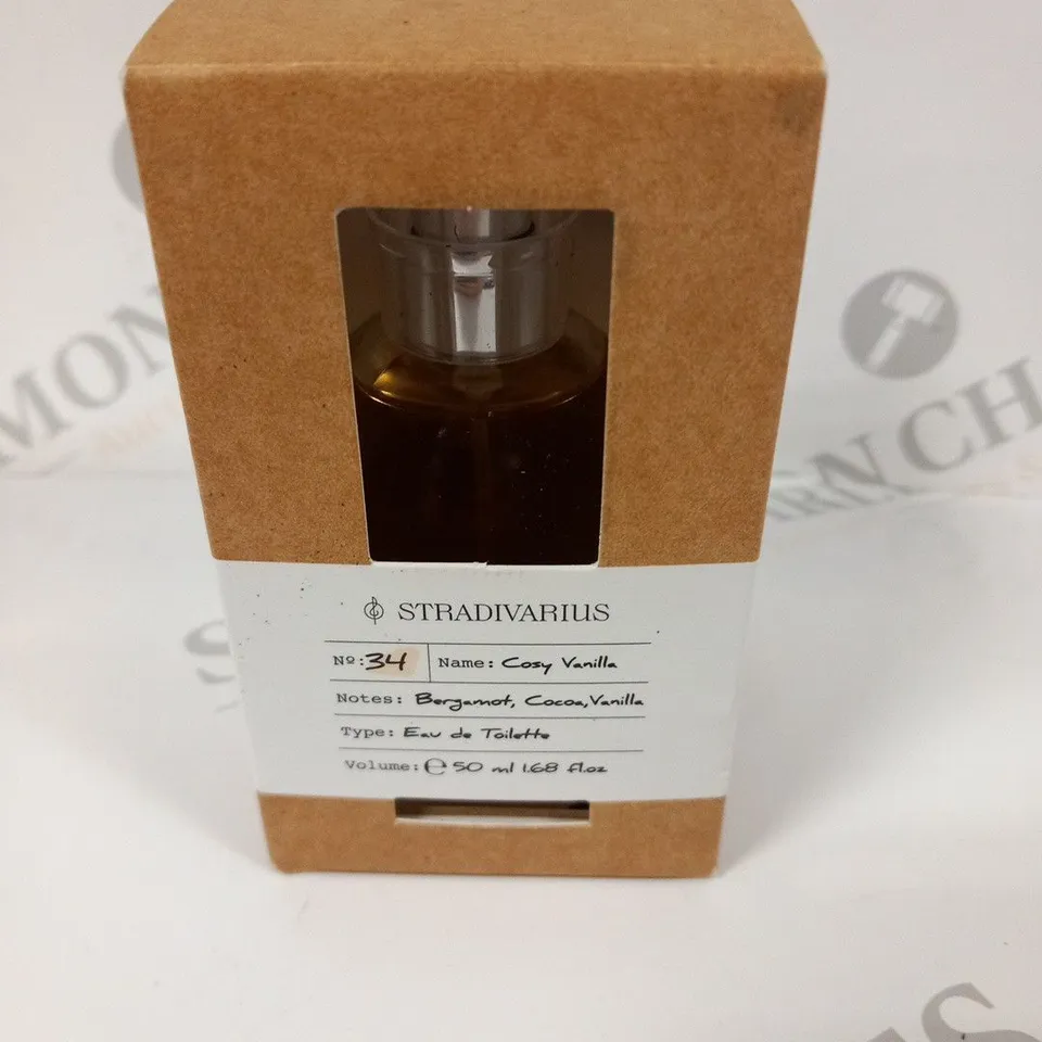 BOXED STRADIVARIUS COSY VANILLA EAU DE TOILETTE 50ML