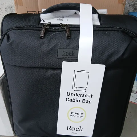ROCK PARIS UNDERSEAT CABIN BAG – BLACK