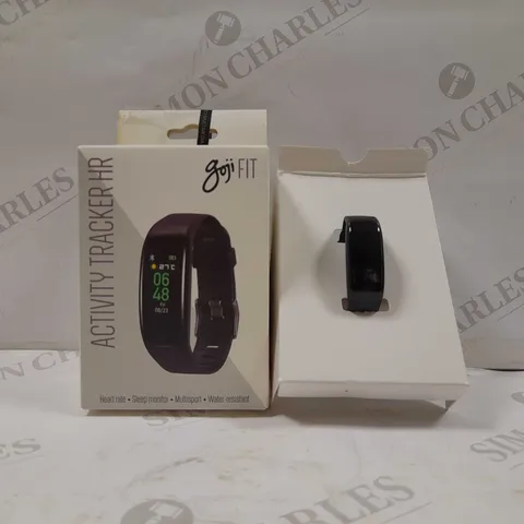 GOJI FIT ACTIVITY TRACKER WATCH HR IN BLACK