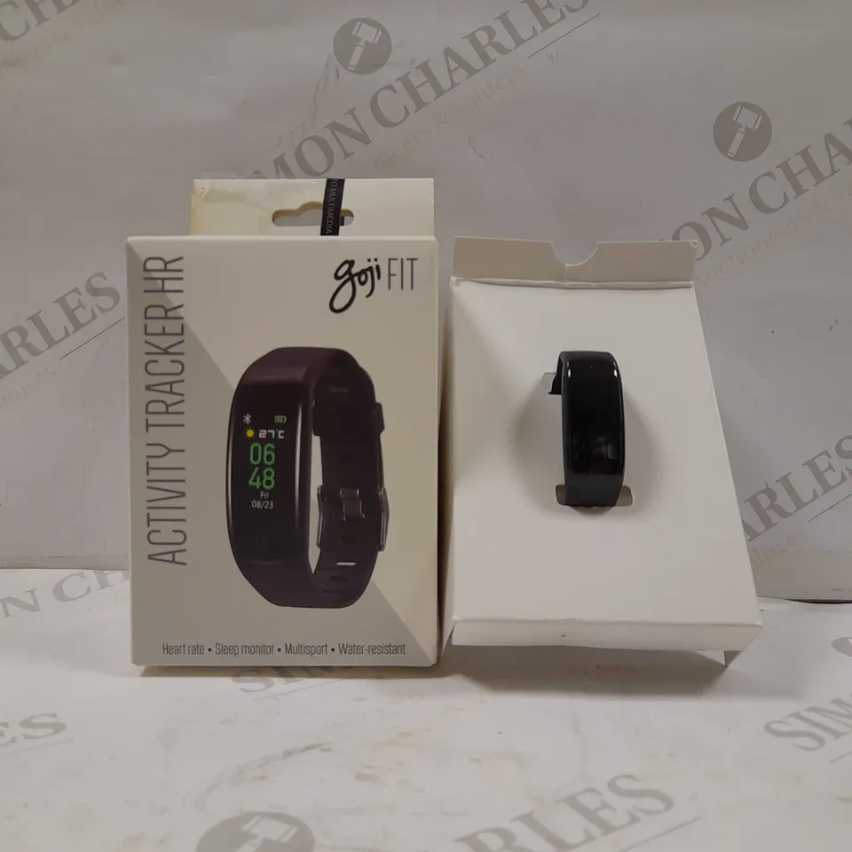 GOJI FIT ACTIVITY TRACKER WATCH HR IN BLACK