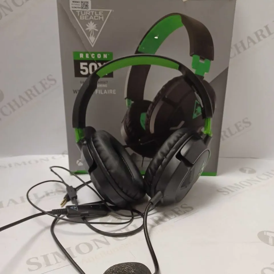 TURTLE BEACH RECON 50 XBOX GAMING HEADSET