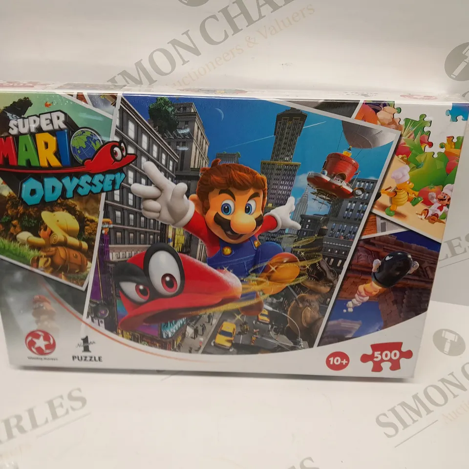 BRAND NEW BOXED SUPER MARIO ODYSSEY 500 PIECE JIGSAW PUZZLE