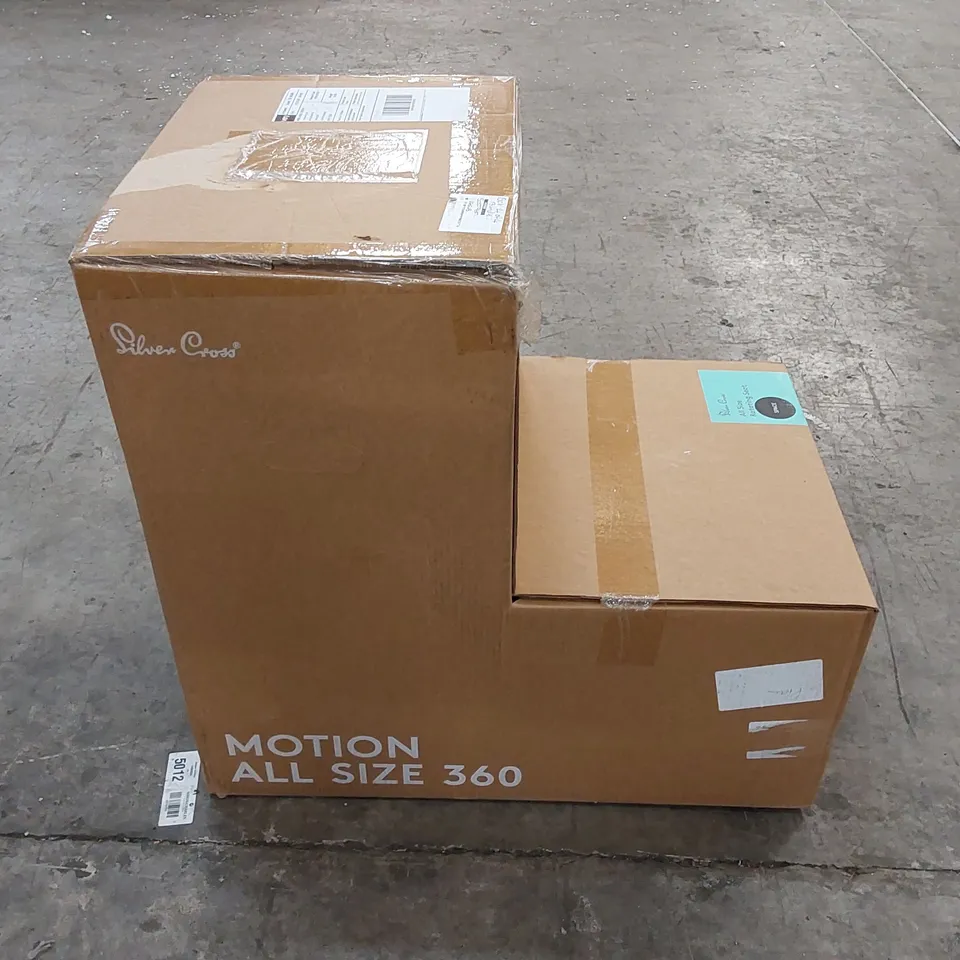 BOXED SILVER CROSS ALL SIZE ROTATING SEAT - SPACE