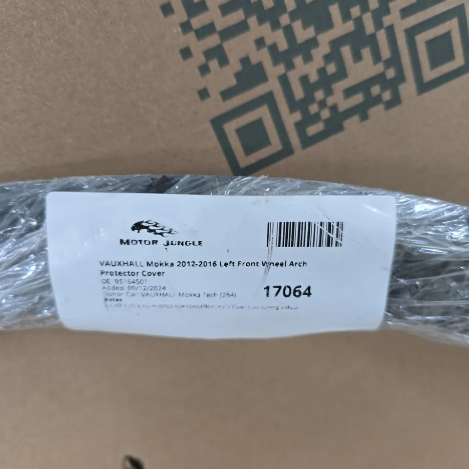 VAUXHALL MOKKA 2012-2016 LEFT FRONT WHEEL ARCH PROTECTOR COVER