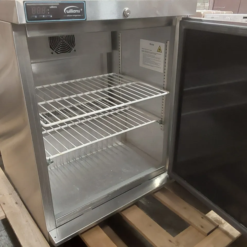 WILLIAMS HA135SA HC R2 UNDERCOUNTER SINGLE DOOR FRIDGE