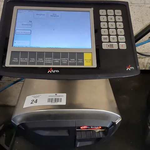 AVERY BERKEL XM600 LABEL AND RECEIPT PRINTING SCALES