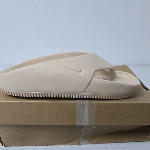 NIKE CALM FLIP FLOP – WOMEN’S BEIGE SANDALS, UK 3.5