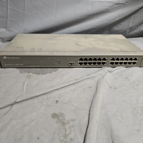 BAYSTACK 151 BAY NETWORKS SWITCH – 24-PORT ETHERNET, RACK-MOUNT. NO POWER PACK OR ACCESSORIES INCLUDED