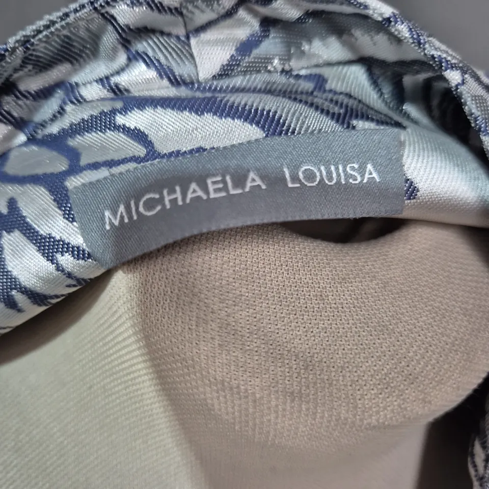 MICHAELA LOUISA WOMEN'S FLORAL CROPPED BLAZER – UK 12 (USA 8)