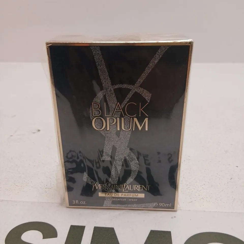 BOXED AND SEALED YVES SAINT LAURENT BLACK OPIUM EAU DE PARFUM 90ML